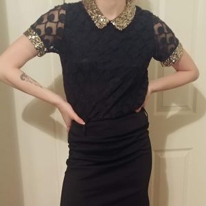 Cute shirt with collar